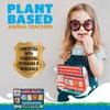 Happy Snacks Animal Crackers - Non GMO, Plant Based Ingredients,