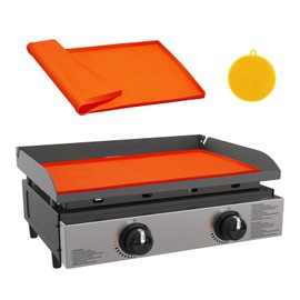 Silicone Griddle Mat Cover for Blackstone 22'', Heavy Duty Food Grade Silicone Mat, All Season Protect Grill from Rust & Dust, Blackstone Griddle Accessories 22/28/36 Inch