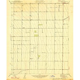 California Maps - 1947 Tufts Ranch, CA - USGS Historical Topographic Wall Art - 37in x 44in, Large Wall Art Map