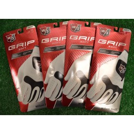 Wilson 4 Wilson Grip Soft Men's Golf Gloves - LH Small