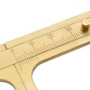 Kesheng Mini Copper Vernier Caliper Measuring Ruler Measuring Tool Retro