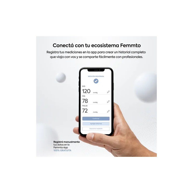 Tensiometro Digital Mueca Aparato Tomar Presion Arterial Medidor Automatico Femmto
