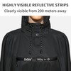 Andake Bicycle Poncho Waterproof Cycling Rain Poncho Lightweight Compact Reusable