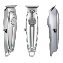 KEMEI Professional Beard and Hair Trimmer for Men, Cordless T-Blade Trimmers, Electric Hair Clippers for Barbers and Stylists, All Body Grooming Model 1949