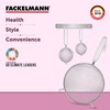 Fackelmann strainer, kitchen sieve made of stainless steel, fine mesh