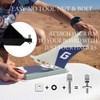 Riding not Hiding 8 inch Dolphin Shaped Fin For Paddleboard,