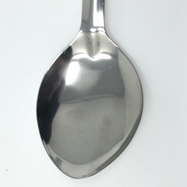 Update International BSLD-11 11-Inch Solid Basting Spoon, Silver
