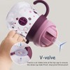 Baby Sippy Cup with Weighted Straw, Spill Proof Baby Straw