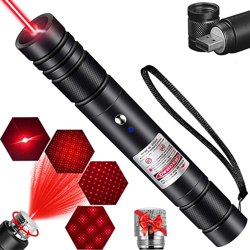 Laser Pointer Cat Toy Aluminum Alloy Long Range Interactive Portable