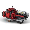 Fundiyengdi V8 Engine with Gearbox Building Bricks, 777 Pieces GTE
