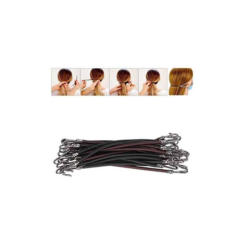 Bungee Hair Ties, Pinzas Para Cabello, Ligas Con Ga Para