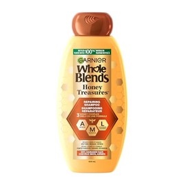 Garnier Whole Blends Repairing Shampoo Honey Treasures, For Damaged Hair, 22 fl. oz.