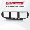 POKIAUTO Front Bumper Grille for 2021+ Ford F150, Front Lower
