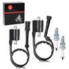 Ignition Coil Pack and CAP R+L & spark plug For