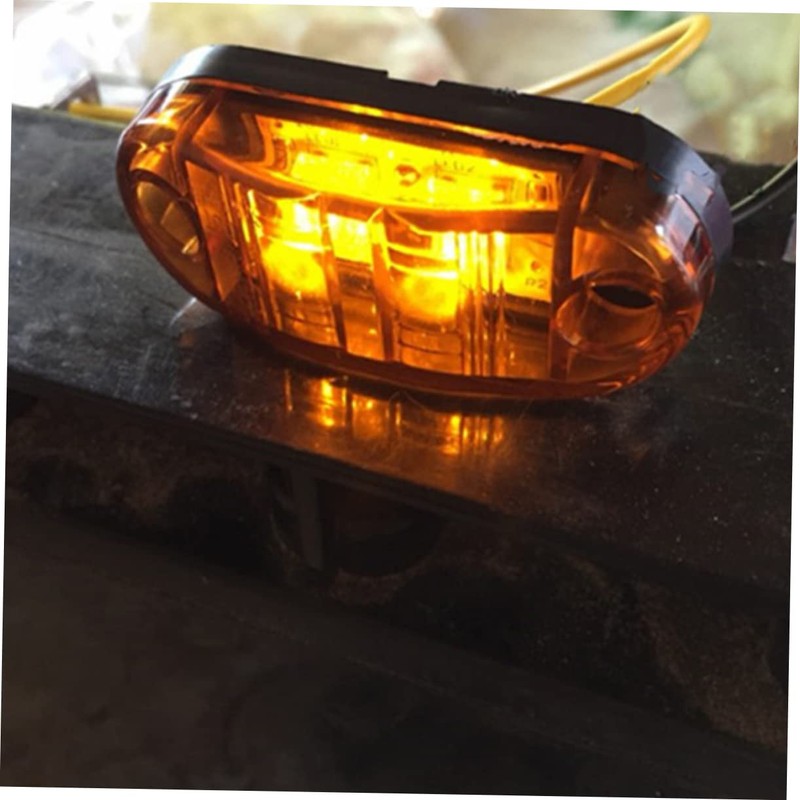 ULTECHNOVO 8pcs Led Side Marker Light Indicator Lamp for Trailer