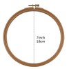2 Pack 7 Inch Embroidery Hoop, Guofa Beech Wood Cross