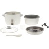 Zojirushi NHS-18 10-Cup (Uncooked) Rice Cooker,White