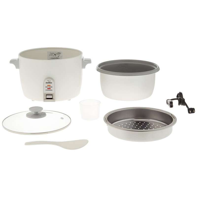 Zojirushi NHS-18 10-Cup (Uncooked) Rice Cooker,White