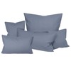 npluseins Plain Dyed Cushion Covers in Twin Pack and Subtle