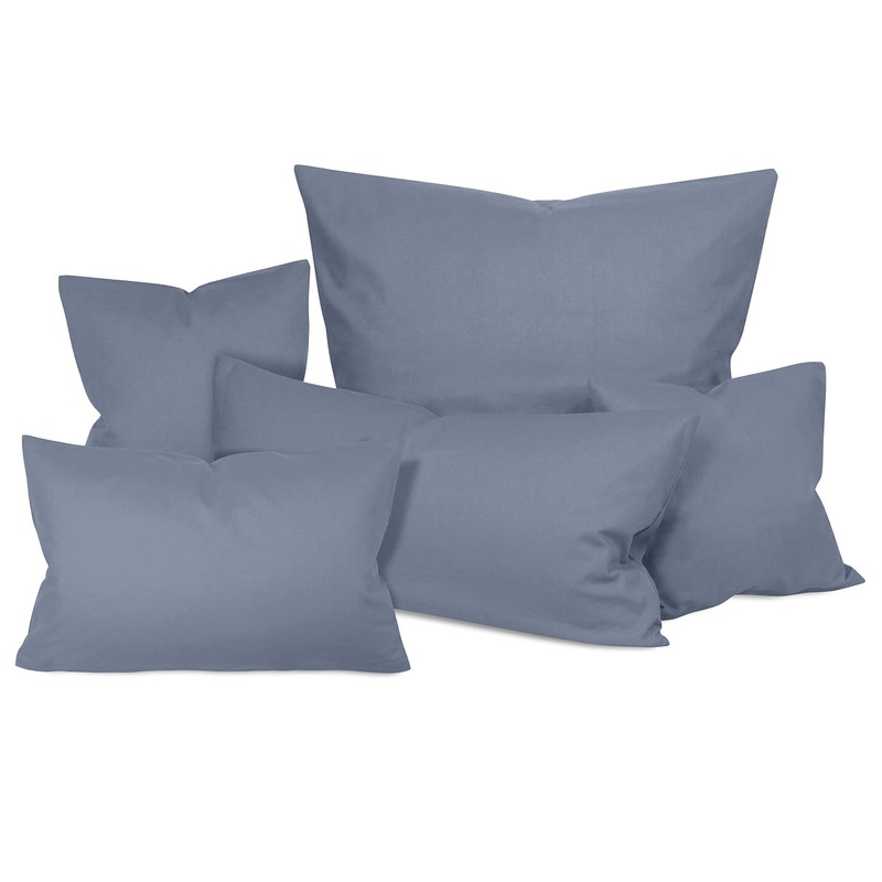 npluseins Plain Dyed Cushion Covers in Twin Pack and Subtle