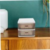 Operitacx Desktop Storage Box Organizer for Files Drawer Storage for