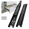 Ubisin Full Extension Ball Bearing Drawer Slides 12 Inch Side