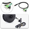 eMagTech 1PC 9-Pin Ebike Cable Connector Male Motor Cable 55cm