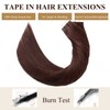 Loxxy Tape in Human Hair Extensions Real Remy Brazilian Invisible