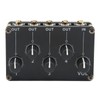 Agatige Mini Stereo Audio Mixer, Portable High Sensitivity Low Noise