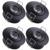 YODAVE Pack of 4 Small Recessed Spotlights Mini Spot Adjustable