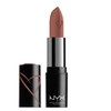 NYX Professional Makeup Lippenstift mit Satin-Finish und ultra-gesättigter Farbe, Shout