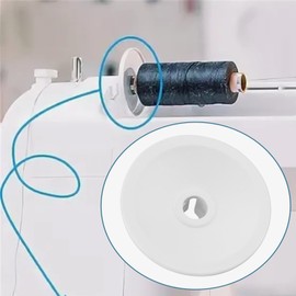 Micro Traders 3 Pieces Household Sewing Spool Pin Cap Embroidery Machine Spool Cap Accessories 44.6mm 34.7mm 22mm Compatible with Viking Compatible with Pfaff Sewing