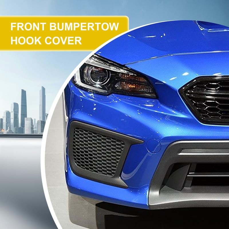 Car Front Bumper Tow Hook Cover Compatible with Subaru WRX