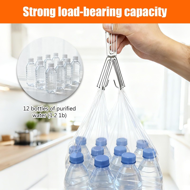 SHENLIU 150Pcs Stainless Steel Curtain Pleat Hook Curtain Pleater Tape