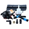 Amarine Made 70 PSI Washdown Deck Wash Pump KIT 12v