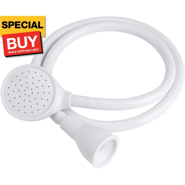 Sink Spray Hose, Portable Faucet Sprayer Handheld Shampoo Sprayer Rubber