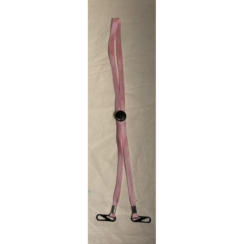 Mask Lanyard Pink Adjustable Strap