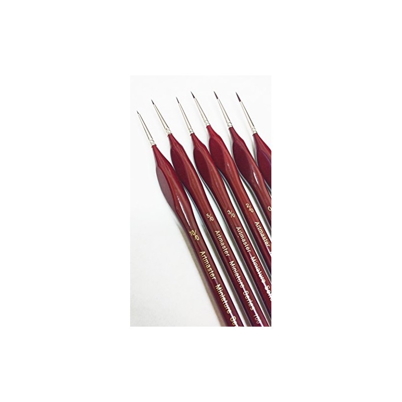 Artmaster Artists & Modelmakers Fine Detail Brush Set of 6