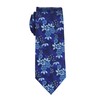 Corbatas de boda de lujo para hombre con estampado floral