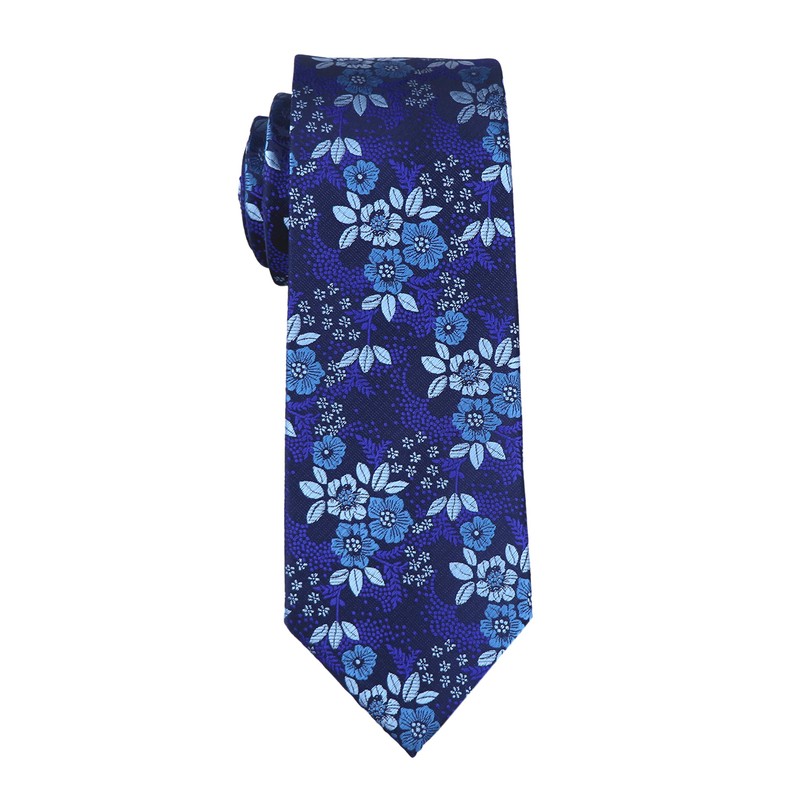 Corbatas de boda de lujo para hombre con estampado floral