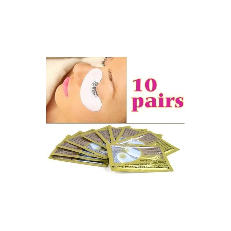 chinkyboo Eyelash Extension Under Eye Gel Pads Lint Collagen Crystal
