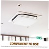 NOLITOY 1Pc Punch Air Conditioning Deflector Wind Guide Baffle for