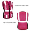 RSMINUO Reflective Safety Vest for Women, High Visibility Mesh Breathable