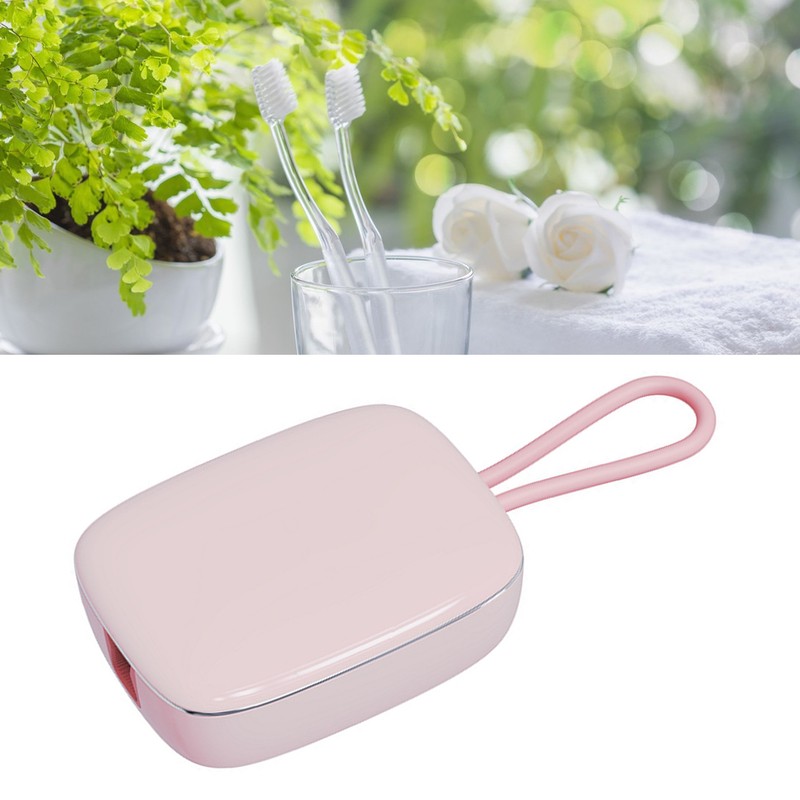 Toothbrush Cleaner Case Portable UVC Deep Cleaning Moisture Resistant Turbo