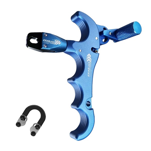 xxiaojun Compound Bow Aid Releaser and D Loop Rope，Adjustable Can