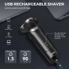 SEJOY Cordless Razor Rotary Waterproof Electric Shaver Pop-Up Trimmer Wet