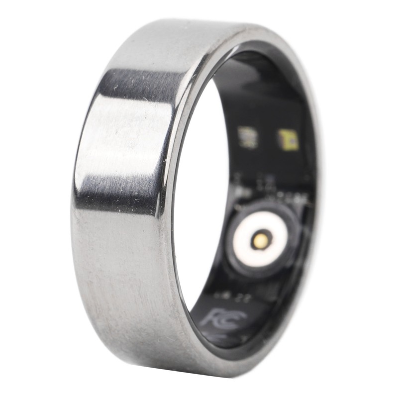 Smart Health Ring Sleep Temperature Steps Monitoring 18mah Lightweight Fitness