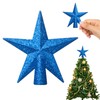 Mini Christmas Tree Topper, 3.35 Inch Small Star Treetop, Small