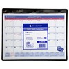 AT-A-GLANCE Desk/Wall Calendar, Med Wall, Black, 2012 (SK8-00)