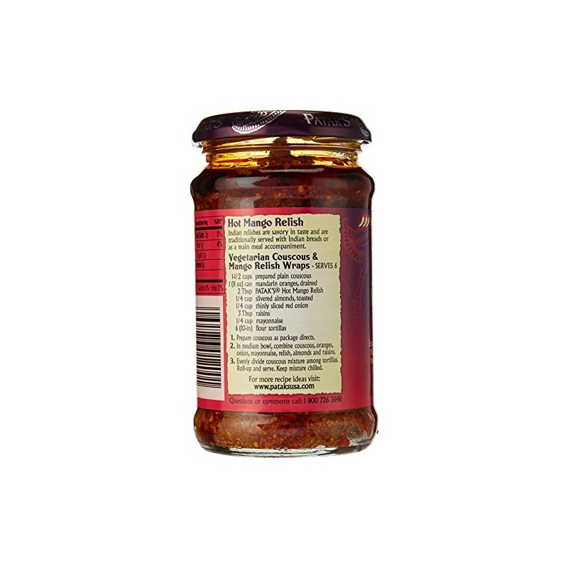 Pataks Mango Pickle Extra Hot